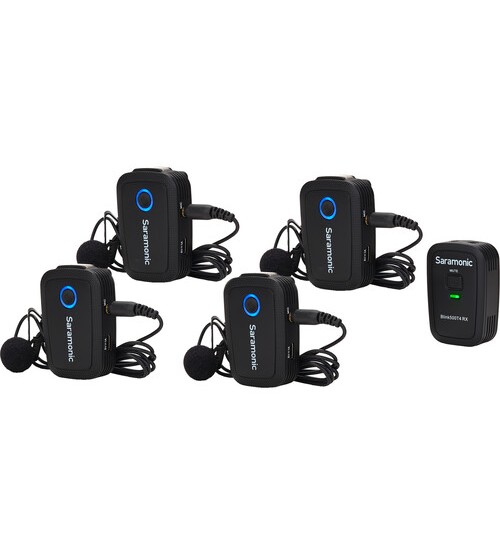 Saramonic Blink 500 T4 4-Person Wireless Microphone System